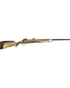 Savage Arms 57002 110 Predator 204 Ruger 4+1 24", Matte Black Metal, Mossy Oak Terra Fixed AccuStock with AccuFit