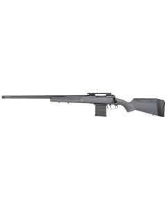 Savage Arms 57009 110 Tactical Full Size 308 Win 10+1 24" Matte Black Heavy Threaded Barrel, Matte Black Picatinny Rail Carbon Steel Receiver, Adj AccuStock Matte Gray Synthetic Stock, Left Hand