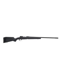 Savage Arms 57023 110 Long Range Hunter Full Size 308 Win 4+1 26" Matte Black Threaded Barrel, Matte Black Drilled &amp; Tapped Carbon Steel Receiver, Adj AccuStock Matte Gray Synthetic Stock, Right Hand