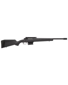 Savage Arms 57140 110 Haymaker 450 Bushmaster 4+1 18" Barrel, Matte Black Metal, Black Fixed AccuStock with AccuFit