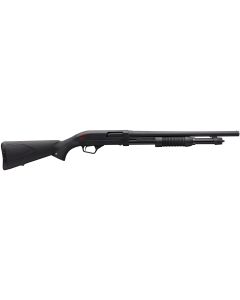 Winchester Repeating Arms 512252395 SXP Defender 12 Gauge 18" 5+1 3" Matte Black Rec/Barrel Matte Black Fixed Textured Grip Paneled Stock Right Hand (Full Size) Includes Cylinder Choke