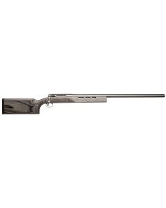 Savage Arms 18533 12 F Class Full Size 6mm BR 1rd 30" Stainless Heavy Barrel, Matte Stainless Steel Receiver Drilled &amp; Tapped, Satin Gray Fixed Laminate Stock, Right Hand