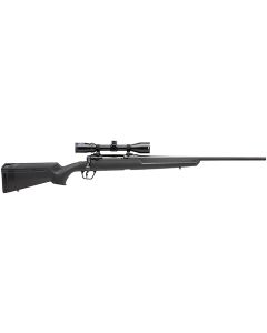 Savage Arms 57093 Axis II XP Full Size 6.5 Creedmoor 4+1 22" Matte Black Button-Rifled Barrel, Matte Black Carbon Steel Receiver, Matte Black Synthetic Stock, Bushnell Banner 3-9x40mm, Right Hand