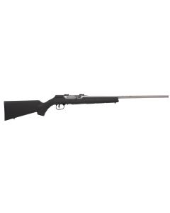 Savage Arms 47216 A22 FSS Full Size 22 LR 10+1 22" Matte Sporter Barrel, Matte Drilled &amp; Tapped Stainless Steel Receiver, Matte Black Fixed Synthetic Stock, Right Hand