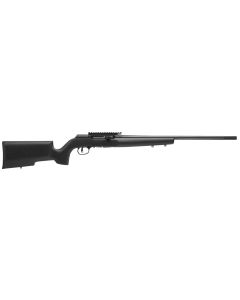 Savage Arms 47223 A Series Pro Varmint Full Size 17 HMR 10+1 22" High Luster Heavy Barrel, High Luster Picatinny Rail Carbon Steel Receiver, Matte Black Boyd's Pro Varmint Wood Stock, Right Hand
