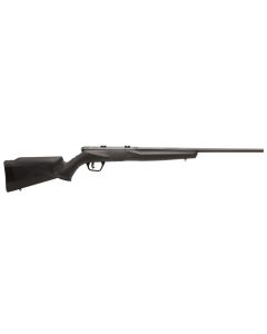 Savage Arms 70540 B Series F Full Size 22 WMR 10+1 21" Matte Black Button Rifled Barrel, Matte Black Drilled &amp; Tapped Carbon Steel Receiver, Matte Black Fixed Synthetic Stock, Left Hand