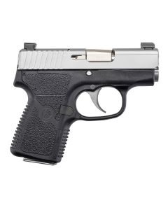 Kahr Arms KP38233N P *CA Compliant 380 ACP Caliber with 2.53" Barrel, 6+1 Capacity, Black Finish Frame, Serrated Matte Stainless Steel Slide, Textured Polymer Grip &amp; TruGlo Night Sights