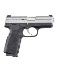 Kahr Arms KP4543N P *CA Compliant 45 ACP Caliber with 3.40" Barrel, 6+1 Capacity, Black Finish Frame, Serrated Matte Stainless Steel Slide, Textured Polymer Grip &amp; TruGlo Night Sights