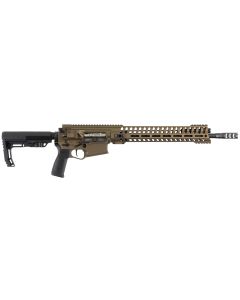 Patriot Ordnance Factory 01467 Revolution Gen4 308 Win,7.62x51mm NATO 16.50" 20+1 Burnt Bronze 6 Position MFT BMS Minimalist Stock MLOK