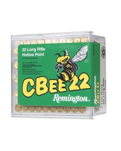 Remington Ammunition 21119 Cbee Rimfire 22LR 33gr Hollow Point 100 Per Box/50 Case
