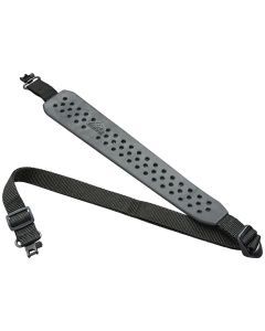 Butler Creek 81060 Comfort V- Grip Rifle Sling Black Rubber w/Nylon Strap Adjustable Design 1" QD Swivels