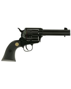 Chiappa Firearms CF340250D SAA 1873Medium Frame 22 LR/22 WMR 6 Shot, 4.75" Blued Steel Barrel, Cylinder &amp; Frame, Black Plastic Grip, Exposed Hammer