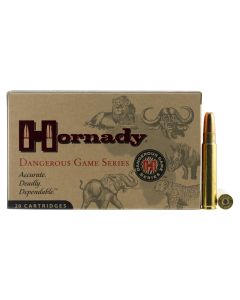 Hornady 82666 Dangerous Game416Ruger 400gr Dangerous Game Solid 20 Per Box/6 Case
