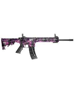 Smith &amp; Wesson 10212 M&amp;P15 Sport 22 LR25+1 16.50" Black Carbon Steel Barrel, Muddy Girl Finish, 6 Position CAR Stock, 10" Magpul M-Lok Handguard, Magpul MBUS Sights, Manual Safety, Optics Ready