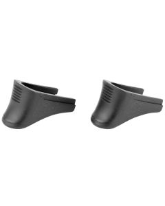 Pearce Grip PGLCP Grip Extensionmade of Polymer with Black Finish &amp; 1/2" Gripping Surface for 380 ACP Ruger LCP &amp; LCP II 2 Per Pack