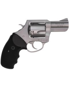 Charter Arms 74530 BulldogExtra Large 45 Colt (LC), 5 Shot 2.50" Matte Stainless Steel Barrel, Cylinder &amp; Frame w/Black Finger Grooved Rubber Grip