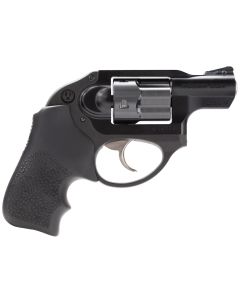 Ruger 5401 LCRSmall Frame 38 Special +P 5rd 1.87" Matte Black Steel Barrel, Black PVD Cylinder ,Matte Black Aluminum Frame, Hogue Tamer Monogrip Grip, Concealed Hammer