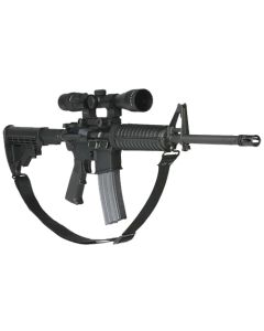 Max Ops SPT4 Duty Tactical Sling Black Webbing 11" OAL Adjustable Two-Point Tactical