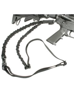 Blackhawk 70GS17BK Universal Swift Rifle Sling Black Nylon Webbing 1.25" Wide Three-Point Design