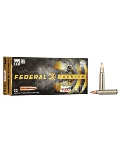 Federal P223S Premium223Rem 55gr Barnes TSX 20 Per Box/10 Case