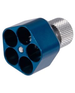 Pachmayr 02650 Competition Speedloader made of Aluminum with Blue Finish for S&amp;W J Frame