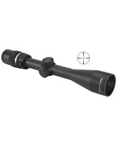 Trijicon 200002 AccuPointBlack Hardcoat Anodized 3-9x 40mm 1" Tube Illuminated Duplex Crosshair w/Green Dot Reticle