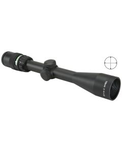 Trijicon 200005 AccuPointBlack Hardcoat Anodized 3-9x40mm 1" Tube, Illuminated Mil-Dot Crosshair w/Green Dot Reticle