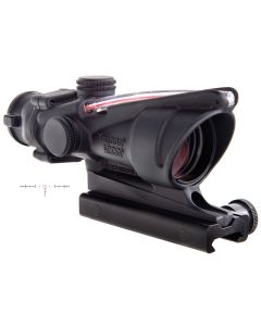 Trijicon 100219 ACOGBlack Hardcoat Anodized 4x32mm Illuminated Red Horseshoe .223/5.56 BDC Reticle
