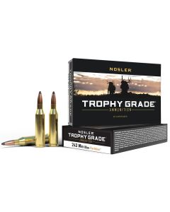 Nosler 60002 Trophy Grade243Win 85gr Nosler Spitzer Partition 20 Per Box/10 Case