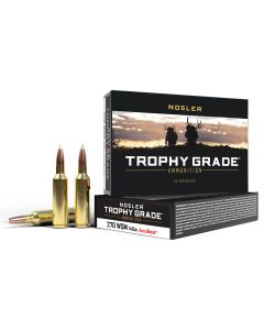 Nosler 60030 Trophy Grade270WSM 140gr Nosler AccuBond 20 Per Box/10 Case