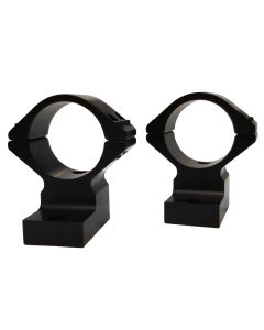 Talley 730714 Scope Mount/Ring ComboBlack Anodized 30mm Tube Tikka T3/T3x Low Rings