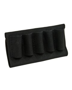 Blackhawk 74SH02BK Buttstock Shell HolderBlack Nylon 5rd Shotgun