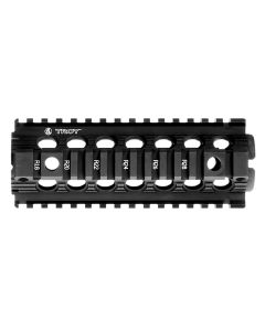 Troy Ind SRAIMRFD7BT00 Drop In7" Carbine Length Black Anodized for AR-15, M4