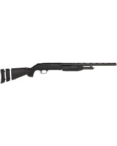 Mossberg 50485 510 Super Bantam Youth 20 Gauge 3" 3+1 18.50" Vent Rib Barrel, Dual Extractors, EZ-Reach Forend, Blued Metal Finish, Synthetic Stock w/Adjustable LOP Spacer, Includes Accu-Set Chokes