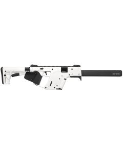 Kriss USA KV90CAP22 Vector CRB G2 *CA Compliant 9mm Luger 10+1 16" Black Barrel Shroud, Alpine White Rec &amp; Fixed Stock, Black California Paddle Grip, Flip Up Sights