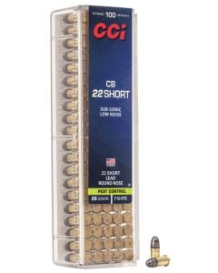 CCI 0026 Specialty CB Pest Control 22Short 29gr Lead Round Nose 100 Per Box/50 Case