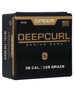 Speer 4215 DeepCurl38Cal 158gr Hollow Point 100 Per Box/5 Case