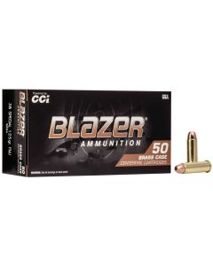 CCI 5204 Blazer Brass Handgun 38Special 125gr Full Metal Jacket 50 Per Box/20 Case