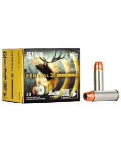 Federal P454SA Premium454Casull 300gr Swift A Frame 20 Per Box/10 Case