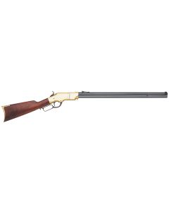 Taylors &amp; Company 550285 1860 Henry 45 Colt (LC) Caliber with 13+1 Capacity, 24.25" Blued Barrel, Brass Metal Finish &amp; Walnut Stock Right Hand (Full Size)