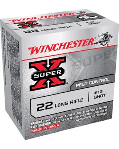 Winchester Ammo X22LRS Super X22LR #12Shot 50 Per Box/100 Case