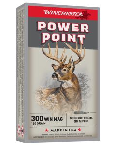 Winchester Ammo X30WM1 Power-Point300WinMag 150gr 20 Per Box/10 Case