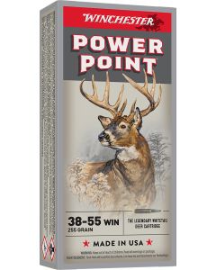 Winchester Ammo X3855 Super X38-55Win 255gr Power Point 20 Per Box/10 Case