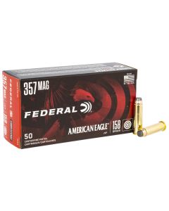 Federal AE357A American Eagle Handgun 357Mag 158gr Jacketed Soft Point 50 Per Box/20 Case