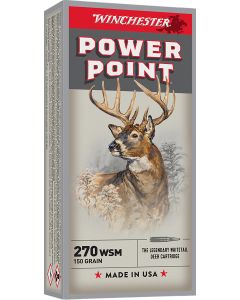 Winchester Ammo X270WSM Power-Point270WSM 150gr 20 Per Box/10 Case