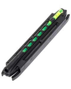 HiViz MGH2007I Magni-Hunter Magnetic Front SightBlack | Green/Red Fiber Optic