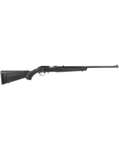 Ruger 8311 American RimfireFull Size 17 HMR 9+1 22" Satin Blued Steel Barrel, Drilled &amp; Tapped Receiver, Black Synthetic Adjustable Stock, Right Hand