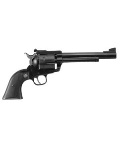 Ruger 0316 Blackhawk357 Mag 6 6.50" Blued Alloy Steel Barrel, Cylinder &amp; Frame, Black Checkered Rubber Grip, Transfer Bar Safety, Exposed Hammer
