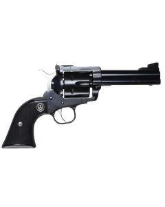 Ruger 0308 Blackhawk Convertible 357 Mag/9mm Luger 6rd 4.63" Blued Alloy Steel Barrel, Cylinder &amp; Frame, Black Checkered Rubber Grip, Transfer Bar Safety, Exposed Hammer