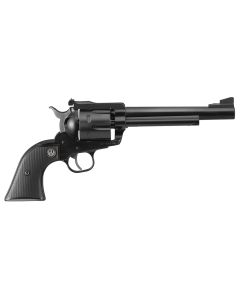 Ruger 0318 Blackhawk Convertible 357 Mag/9mm Luger 6rd 6.50" Blued Alloy Steel Barrel, Cylinder &amp; Frame, Black Checkered Rubber Grip, Transfer Bar Safety, Exposed Hammer